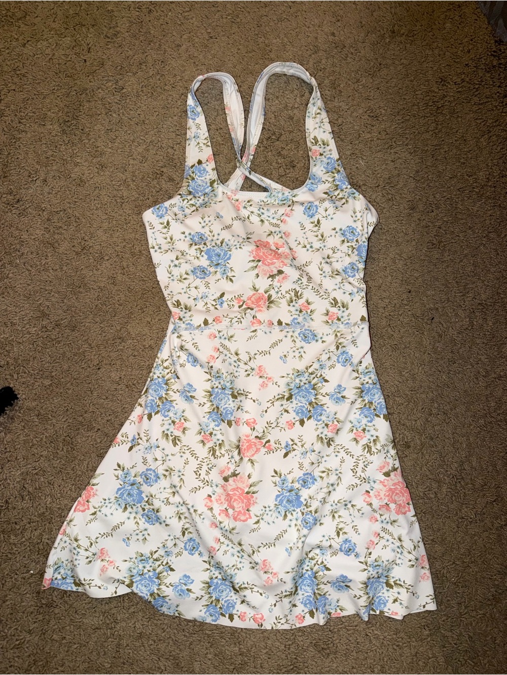Floral tennis dress